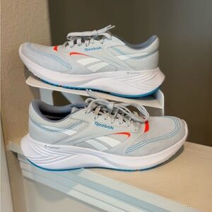 Reebok Energen Tech 2 Running Shoe Moon/ Orange/ Cyan Women’s Size 7.5 Tried On